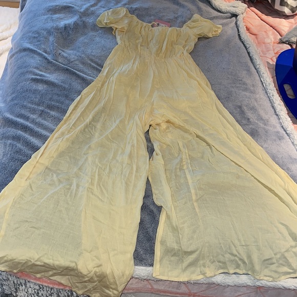 SHOWPO Mistaken Identity Yellow Jumpsuit - Picture 5 of 6